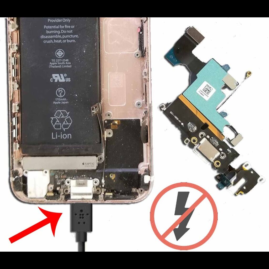 Ladeanschluss-Reparatur